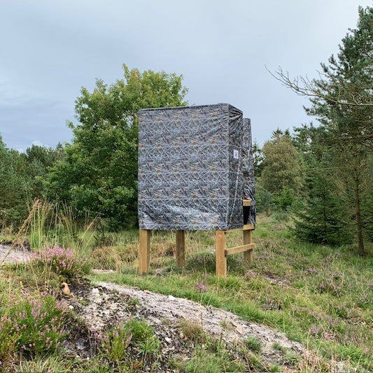 Camouflage stof 10 m.