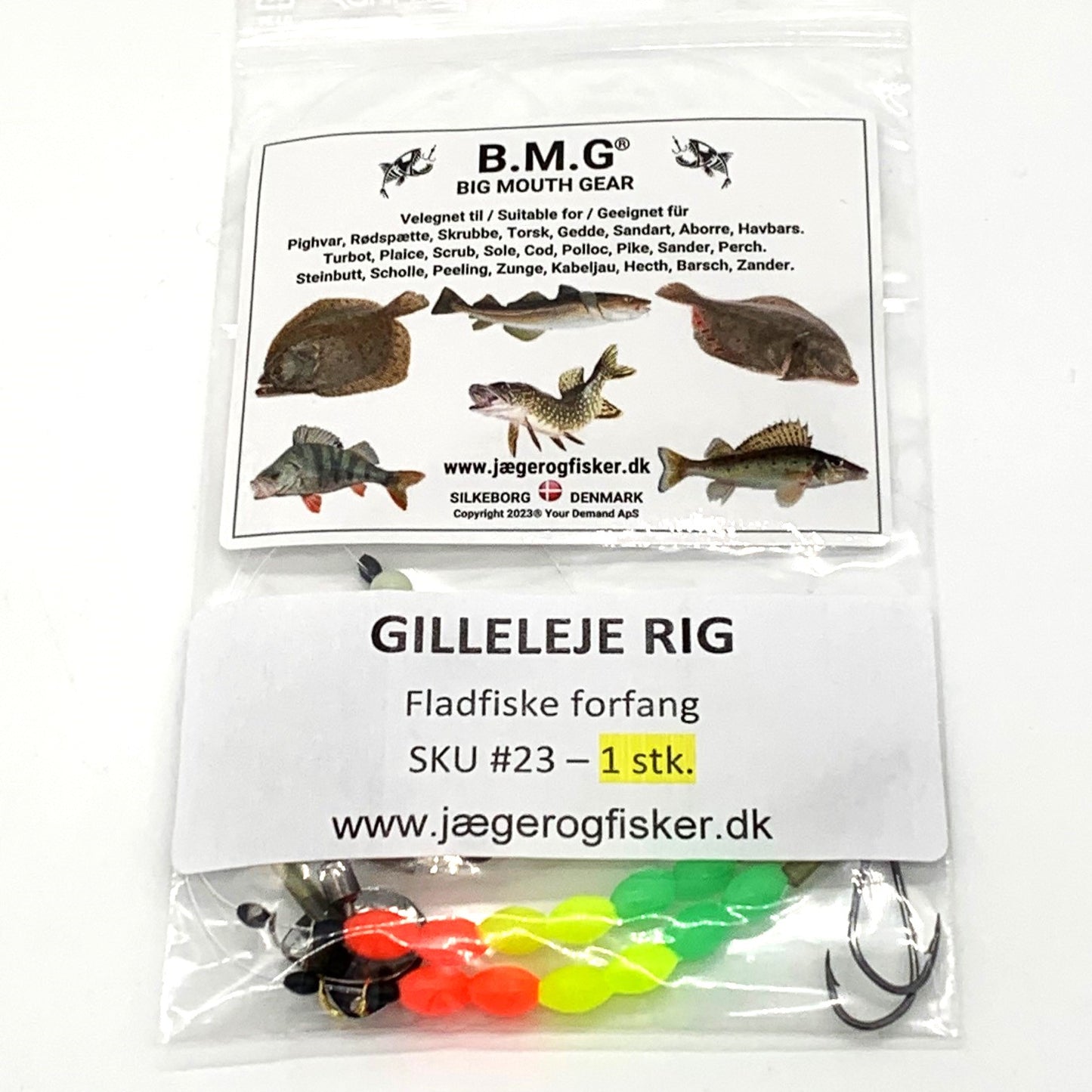 GILLELEJE #22 Fladfiske Rig
