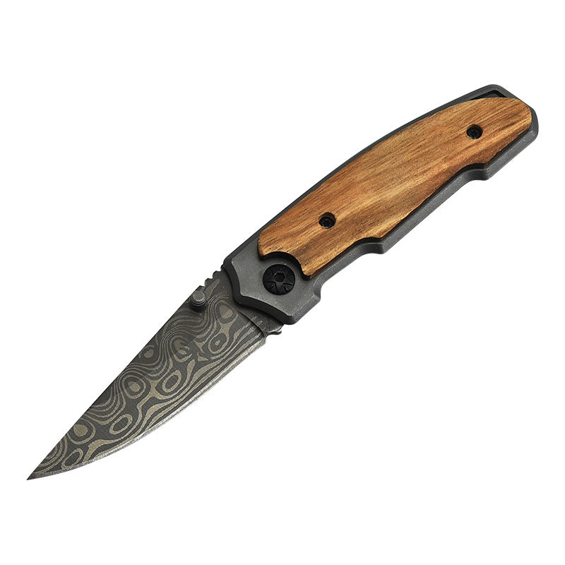 Foldekniv 3 Damask Kompact