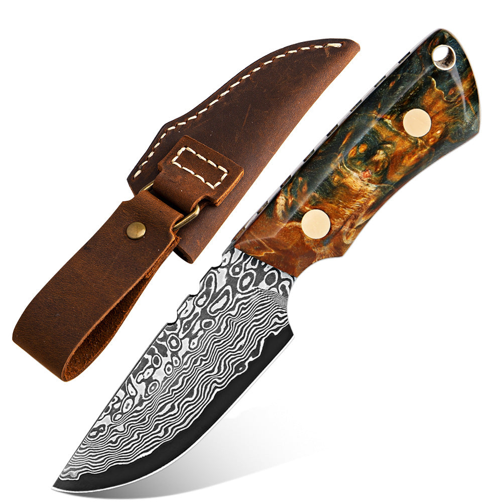 Jagtkniv 9 PH Compact Damaskus