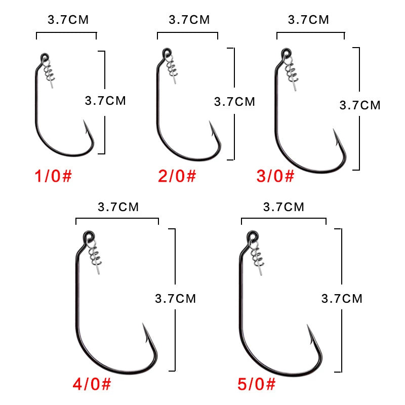 Krog off set, twist lock 10 / 50 stk.