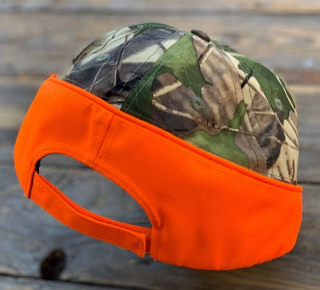 Kasket i Camo / Neon "Råbuk"