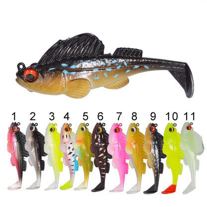 Soft jig "Kutling" 5 stk. pk.